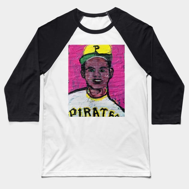 Roberto Clemente Baseball T-Shirt by ElSantosWorld